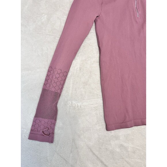Free People FP Movement Top Workout Raspberry Pink M/L Preppy Workout Gorpcore - Picture 4 of 9